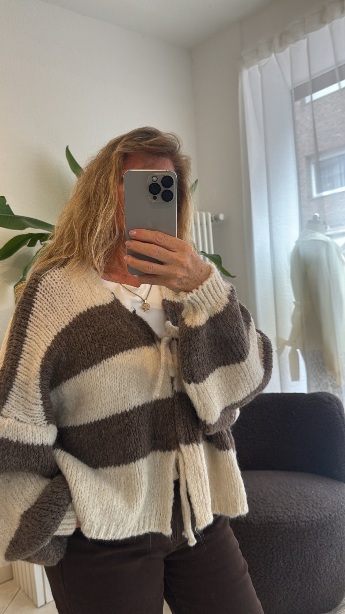 Schleifen Cardigan
