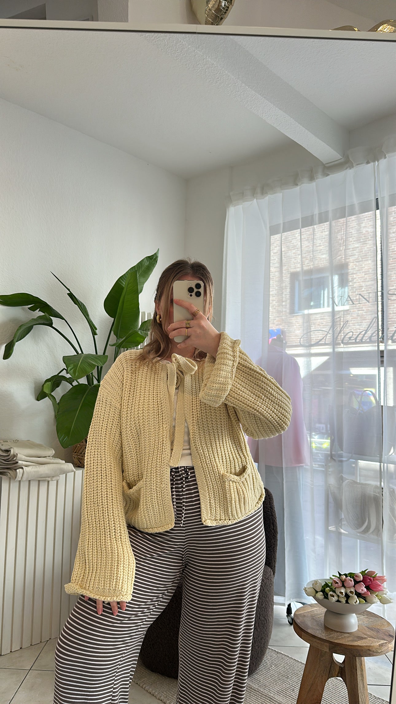 Schleifen Cardigan