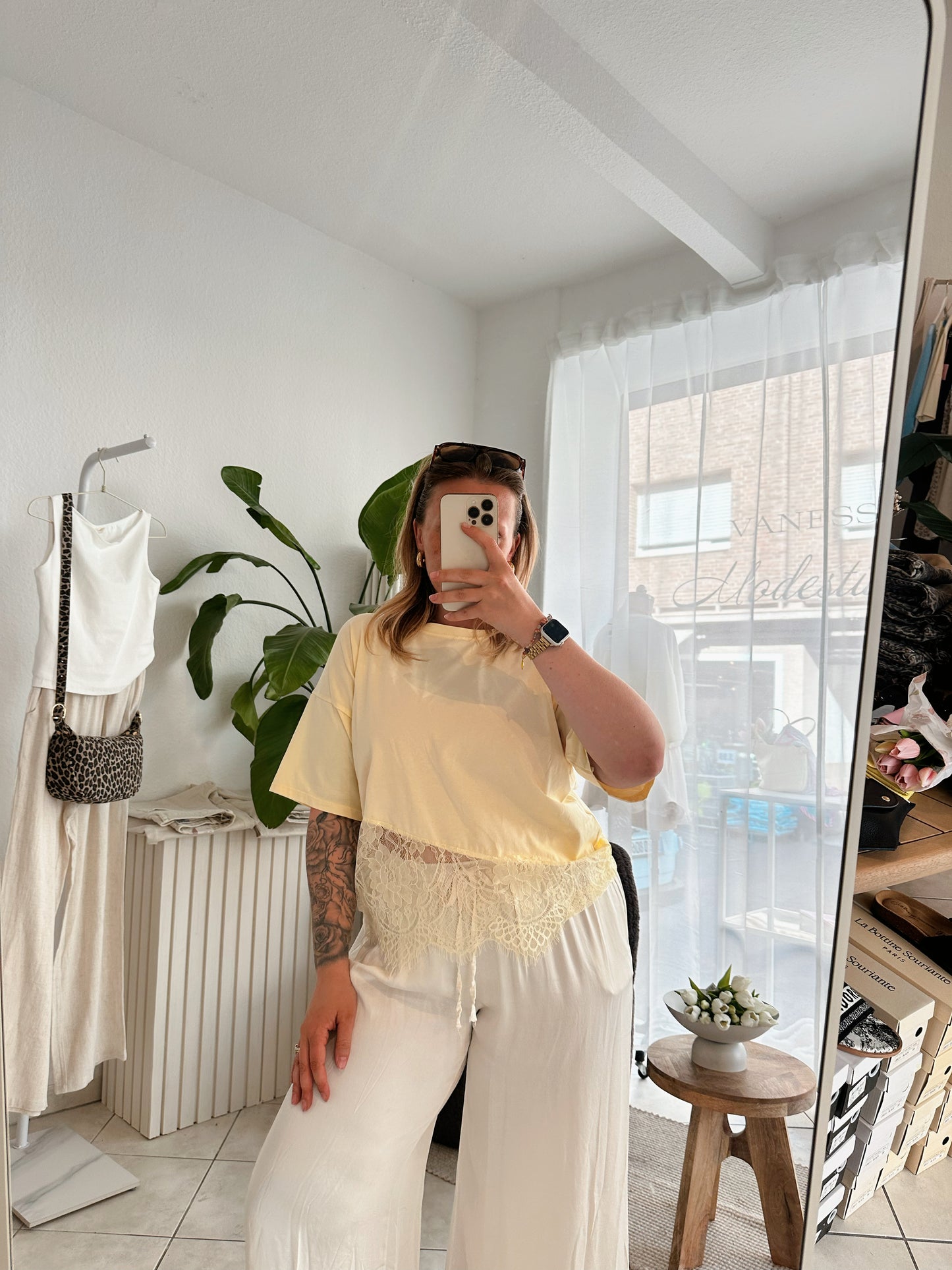 Spitzen Shirt