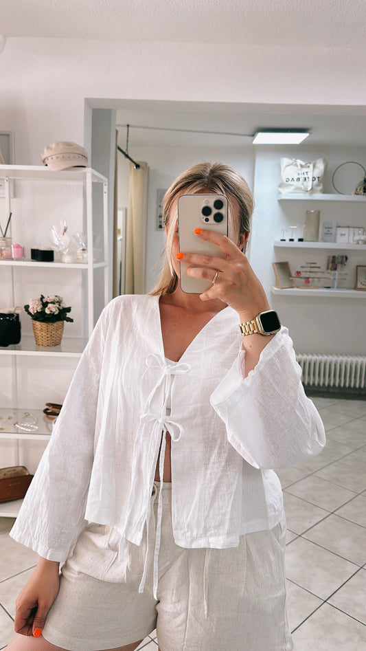 Leinen bluse