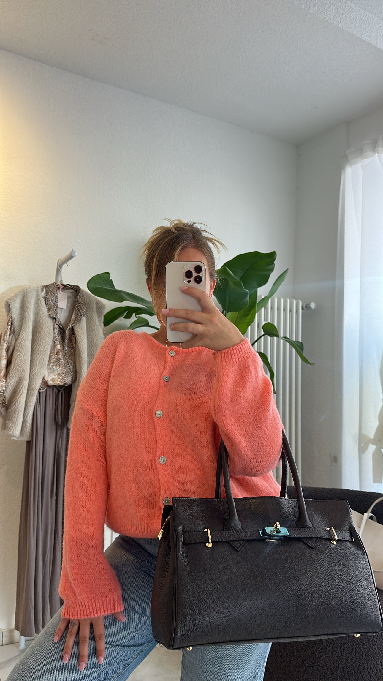 Leder Handtasche