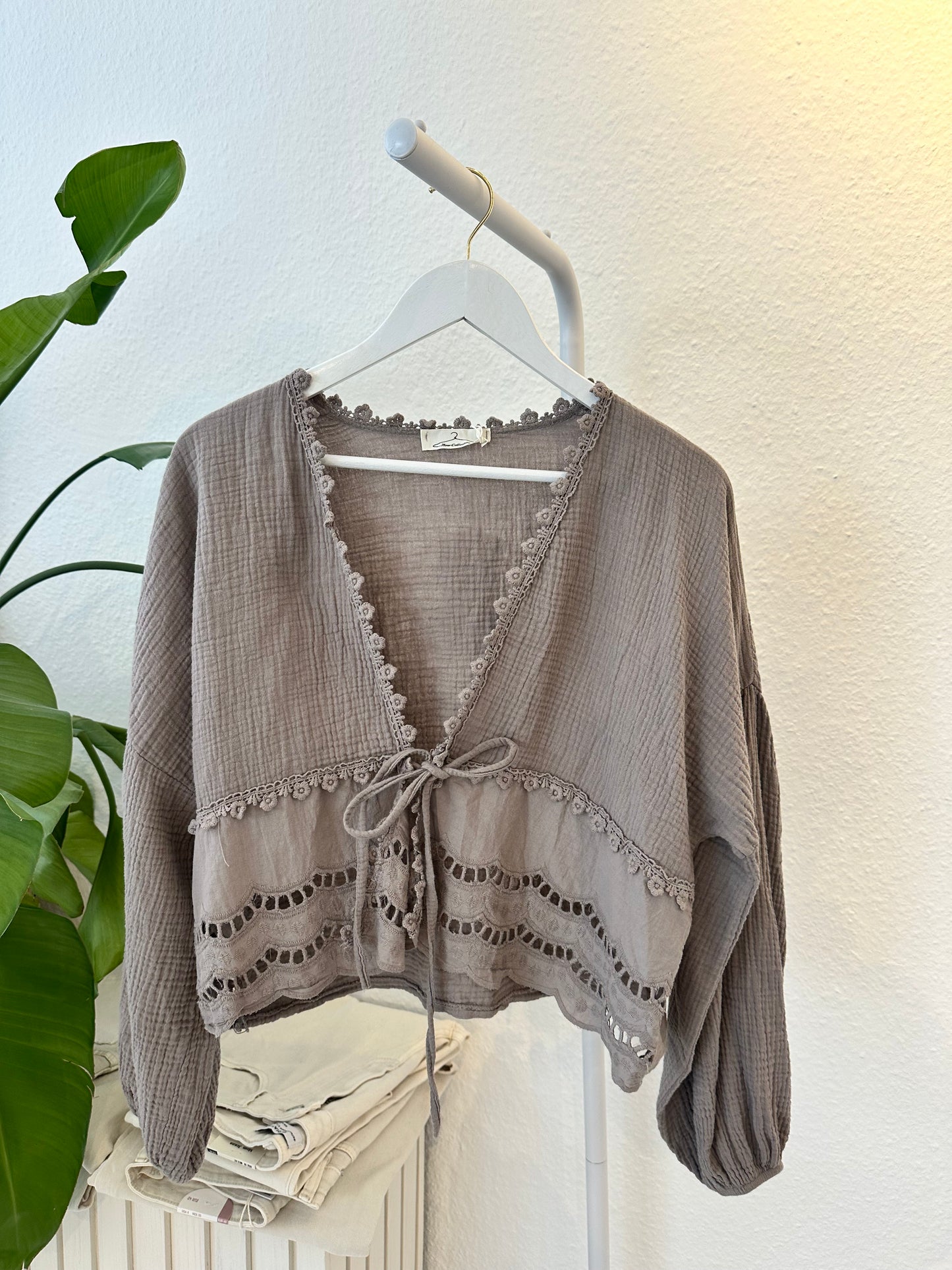 Musselin Bluse