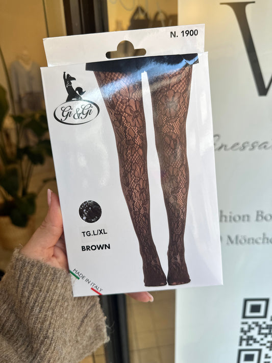 Muster Strumpfhose
