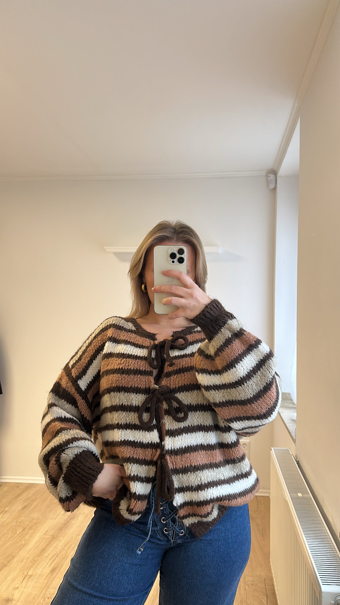 Schleifen Cardigan