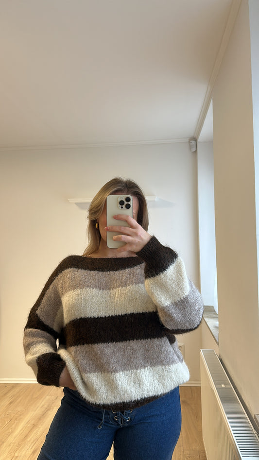 Streifen Pullover