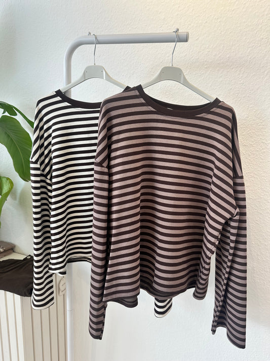 Streifen Pullover