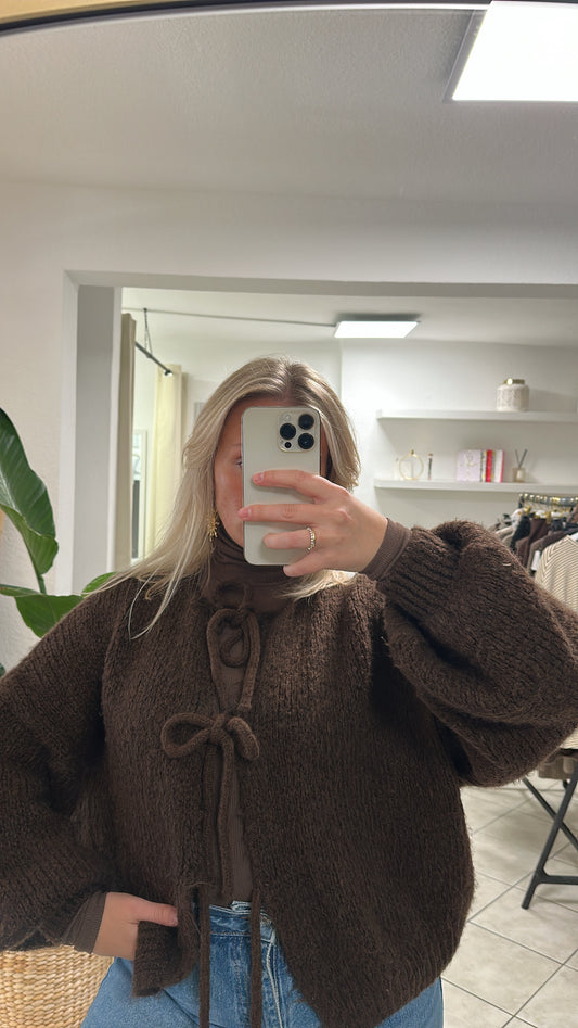 Schleifen Cardigan