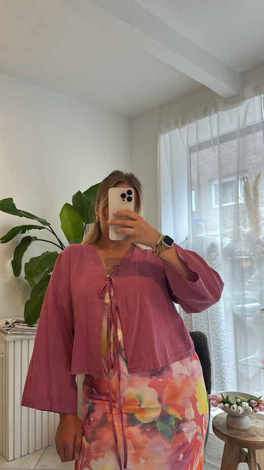 Leinen bluse