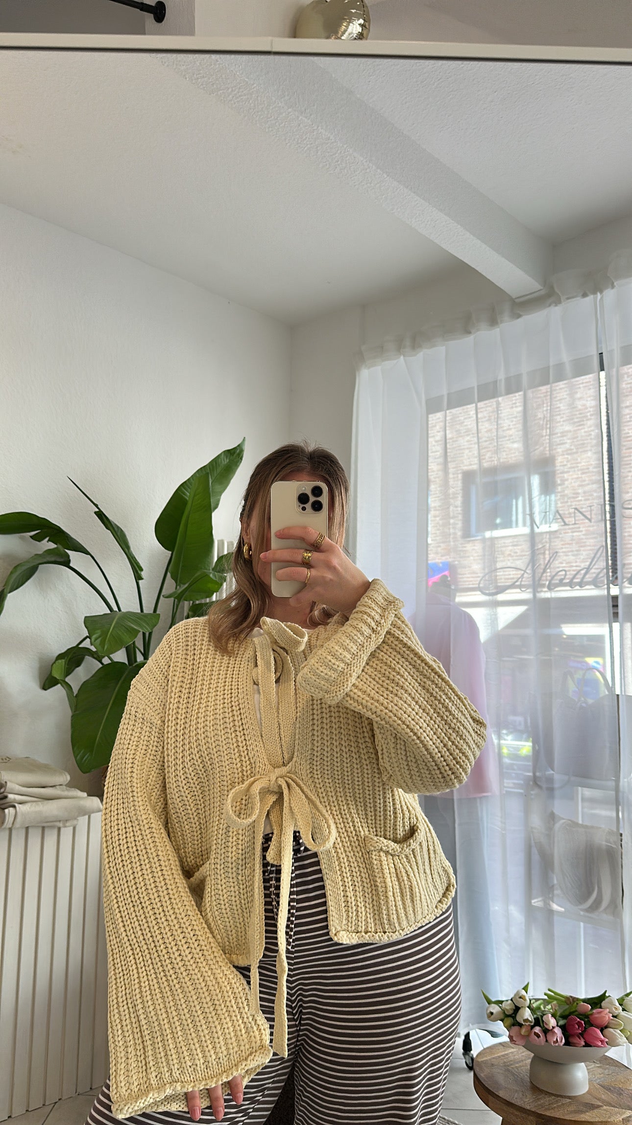 Schleifen Cardigan