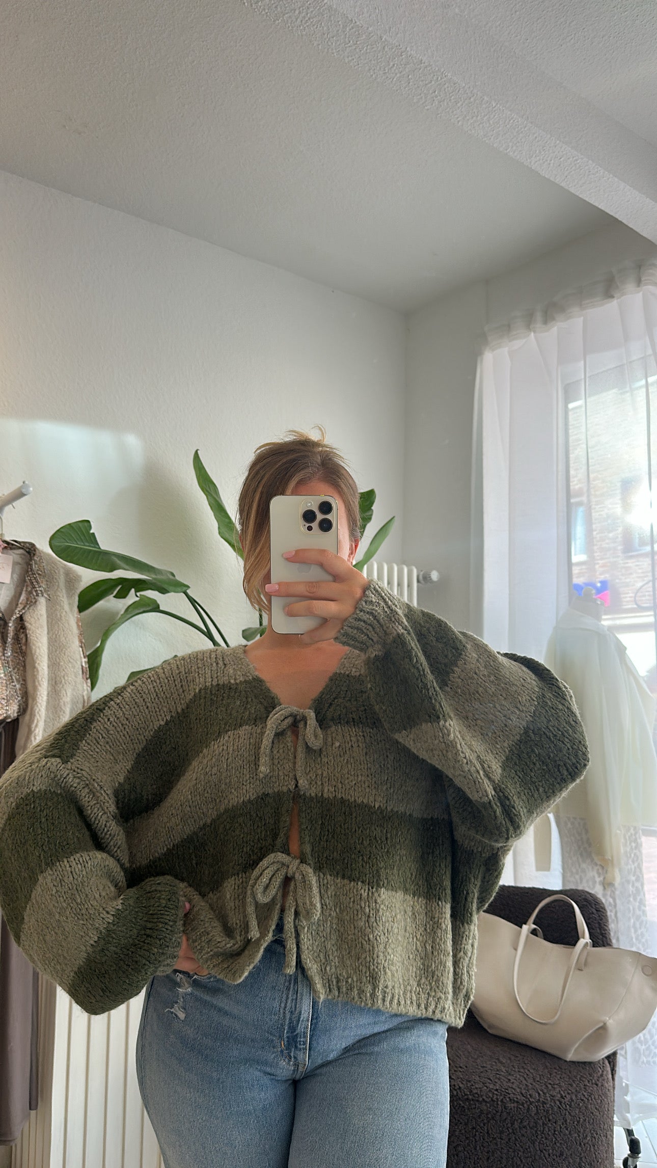 Schleifen Cardigan