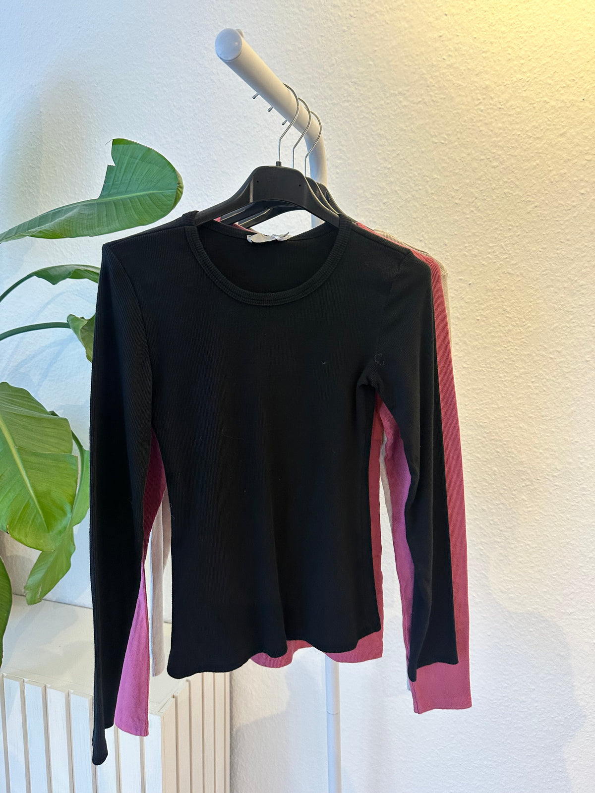 Basic Shirt gerippt