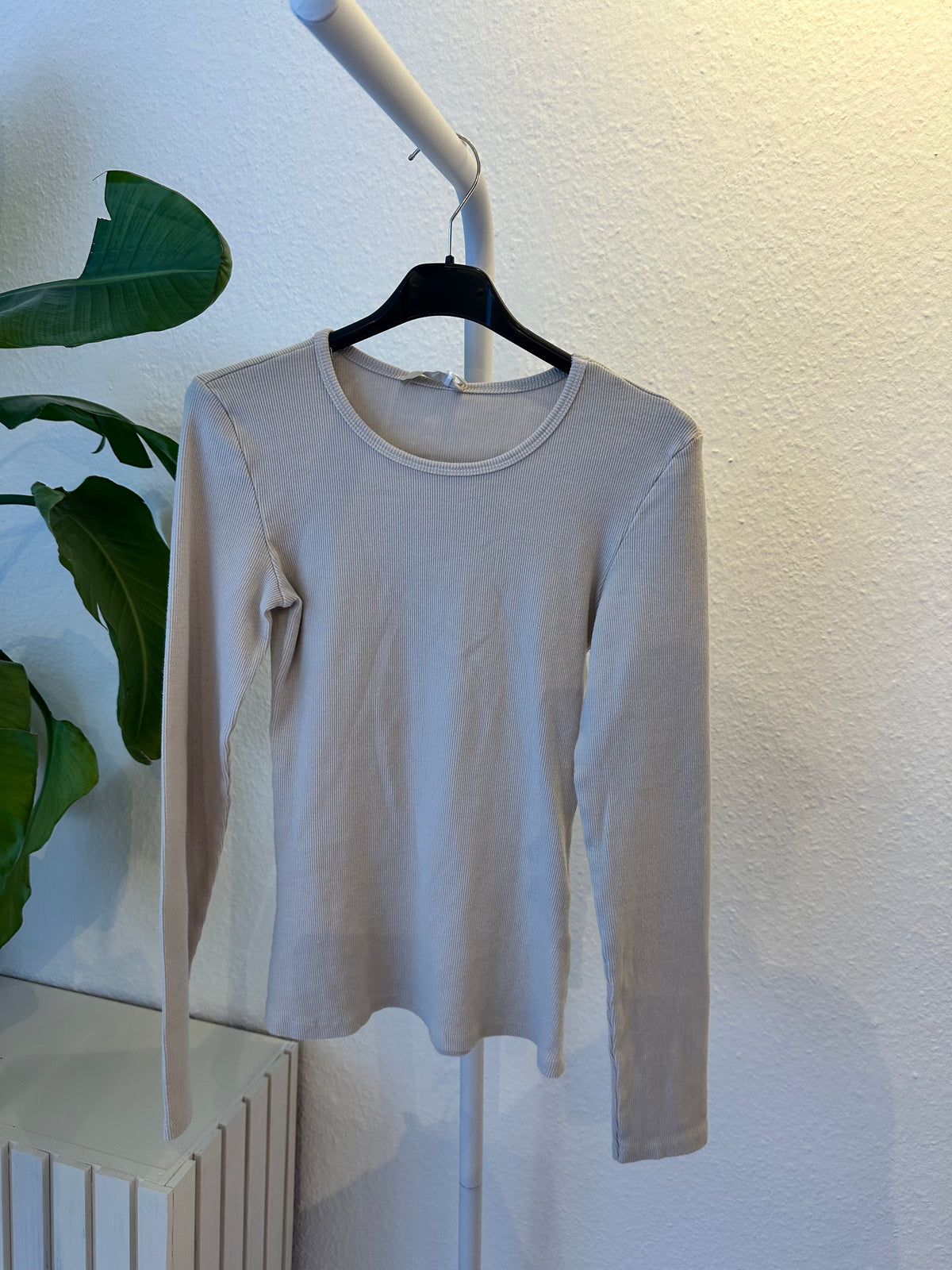 Basic Shirt gerippt