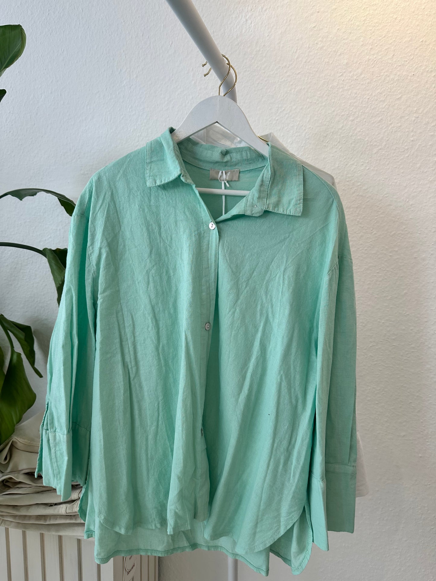Leinen Bluse
