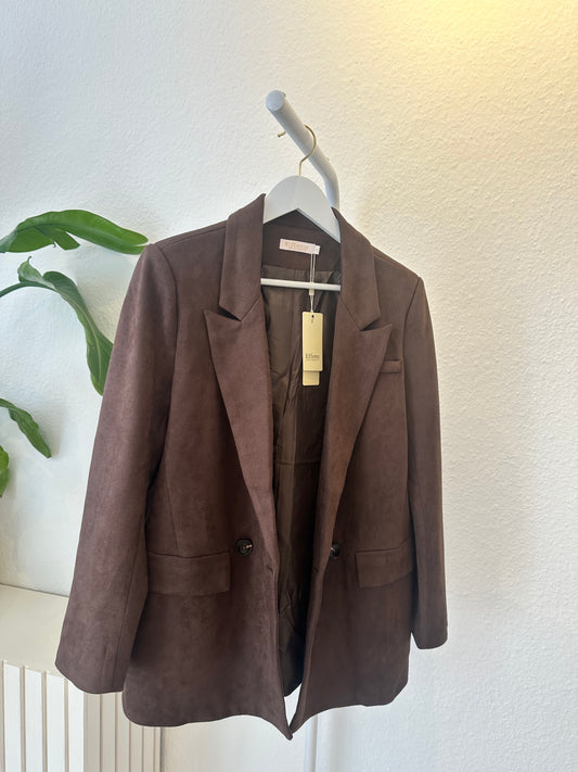 Blazer Wildleder Optik