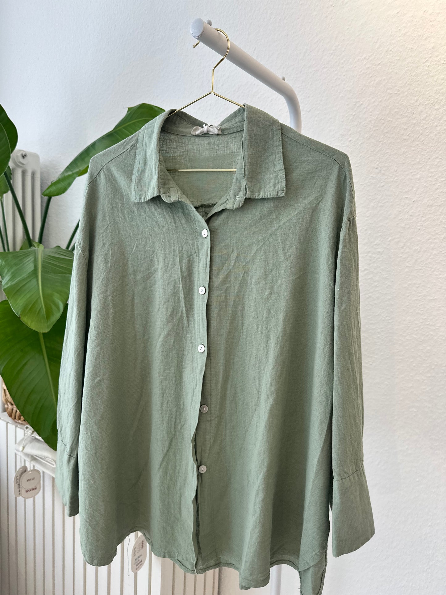 Leinen Bluse