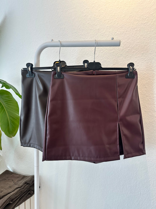 Kunst Leder Hosen Rock