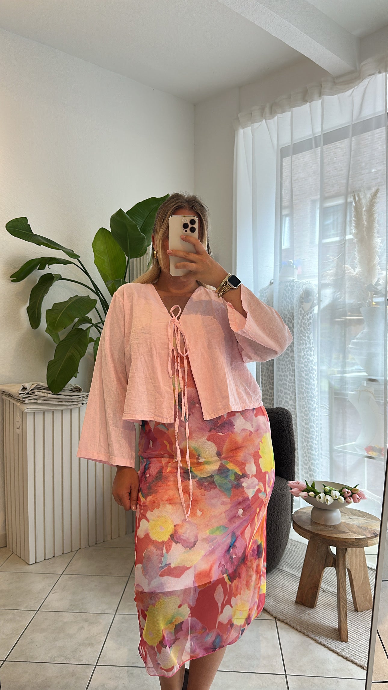 Leinen bluse