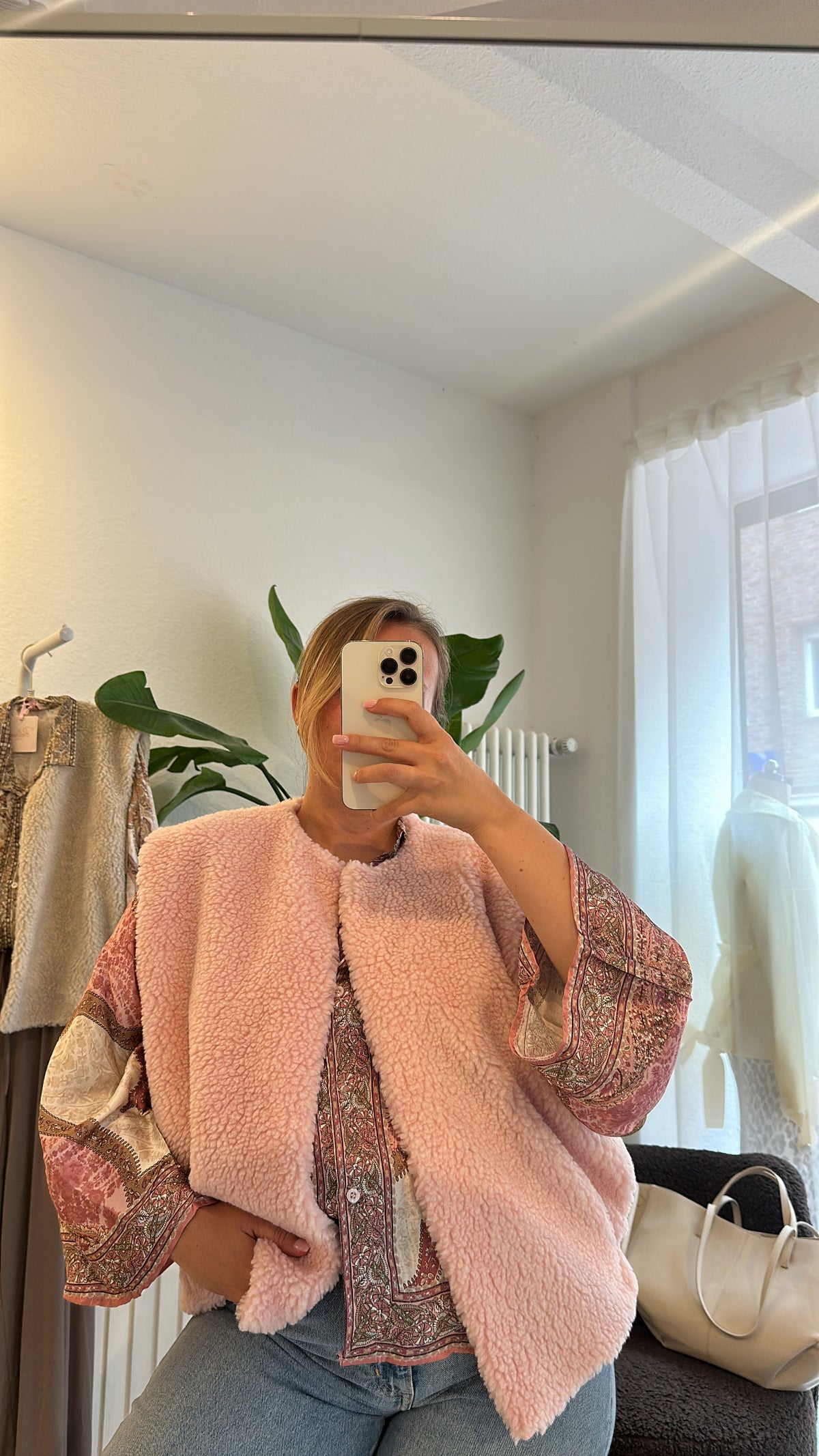 Teddy Weste Vers Farben