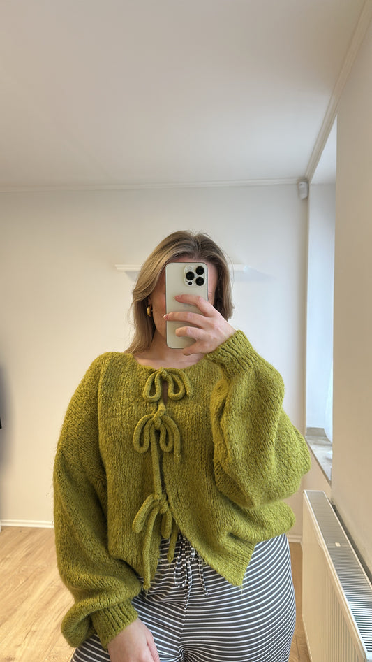 Schleifen Cardigan