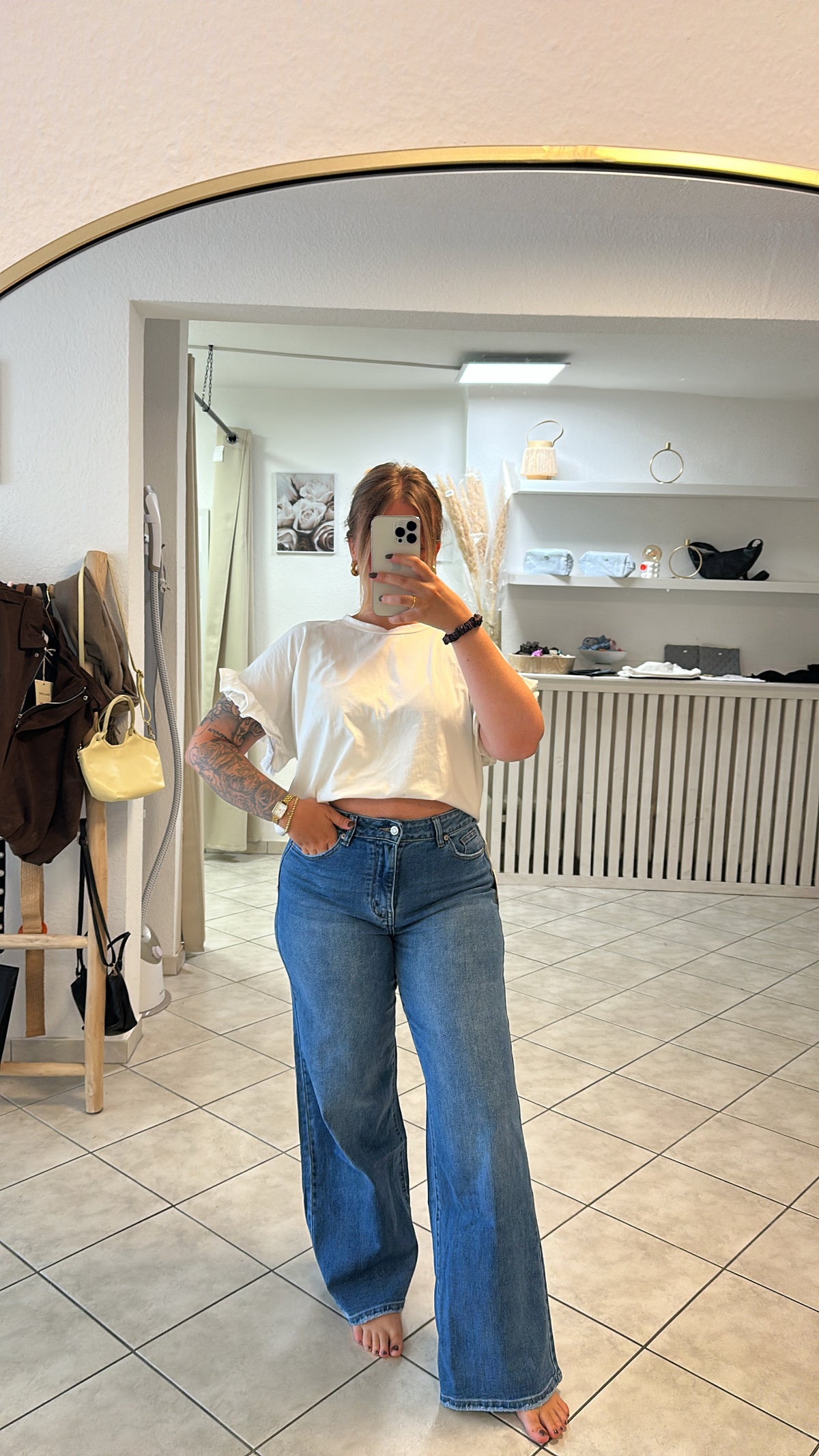 Wide leg Jeans