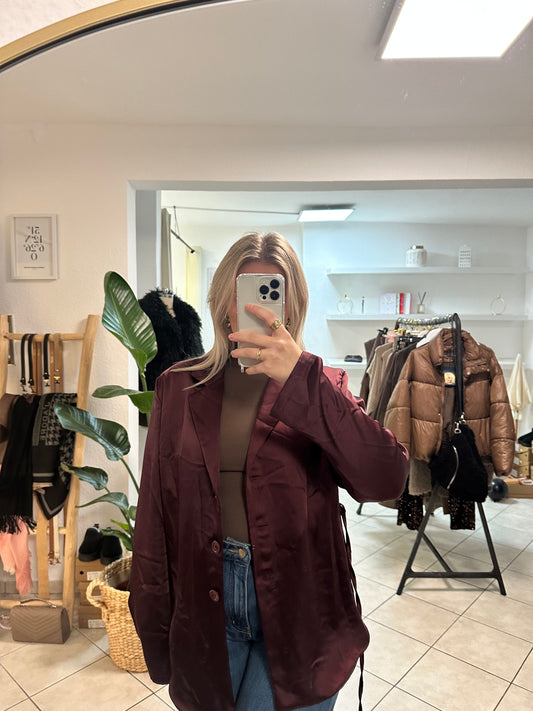Satin Blazer