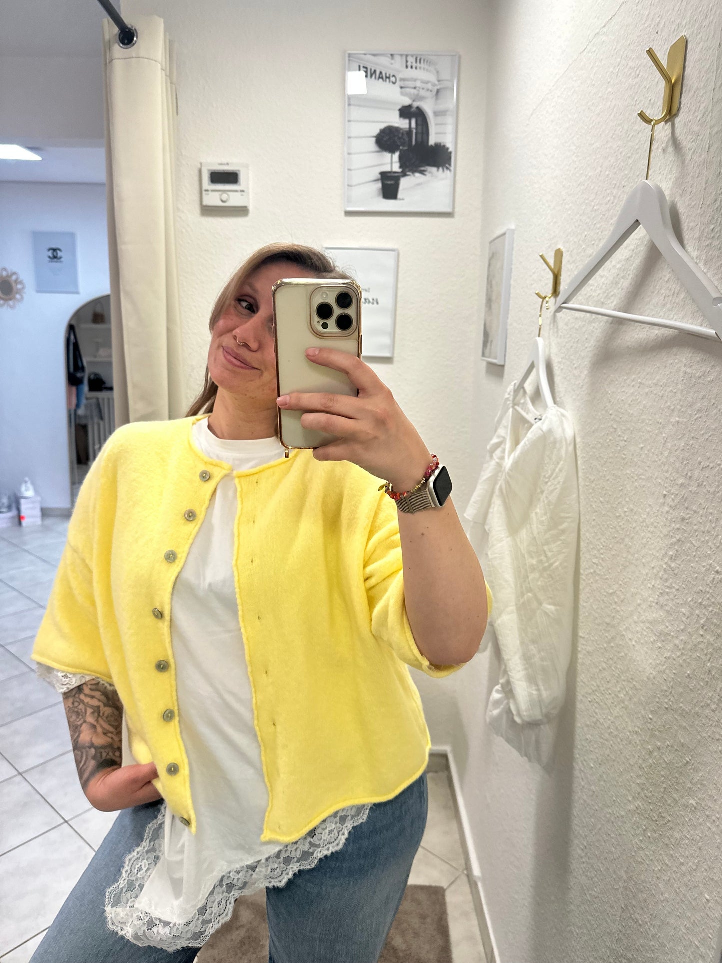 Cardigan kurzarm